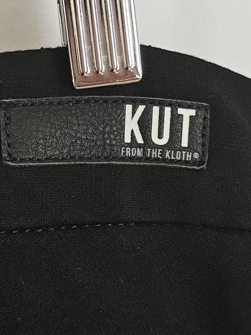 KUT from the Kloth Mia Ankle Skinny Black Pants Size 6 NWT - Picture 7 of 15